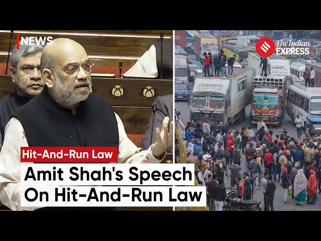 Truck Drivers Protest LIVE: Amit Shah's Speech On Hit And Run Law In Parliament | Truck Driver News