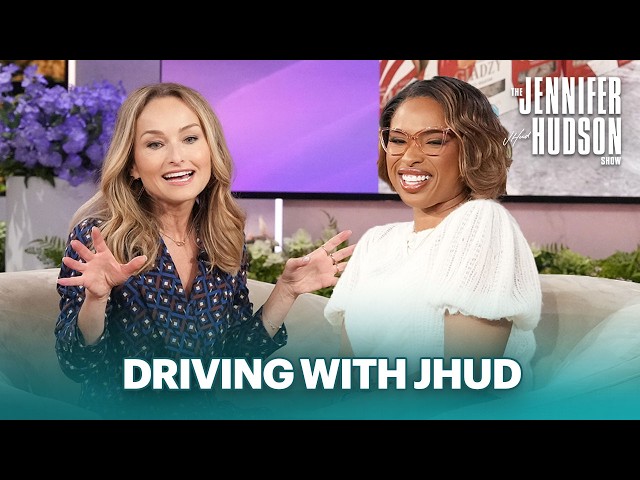 Giada De Laurentiis Gives JHud & Little David Driving Tips