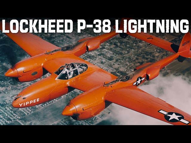 LOCKHEED P-38 LIGHTNING | One of America's Most Unique WWII Warplanes