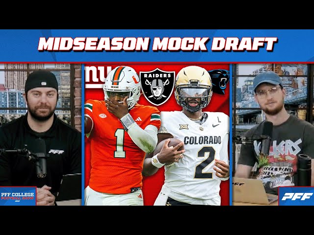 2025 NFL Mock Draft: Midseason edition!