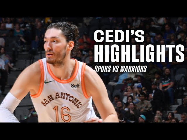 Cedi Osman 18 points Highlights vs  Golden State Warriors