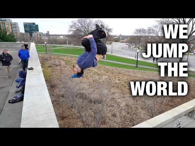 Ottawa Parkour  - We Jump The World Day 2018