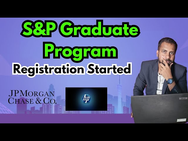 S&P Graduate Program | Registration Started | HP Latest Hiring For Freshers | Apply For All Jobs