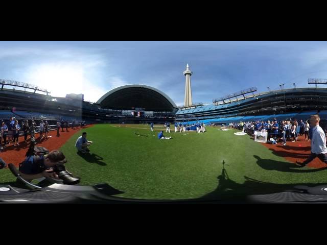 Connor McDavid First Pitch - Batting Practice 5