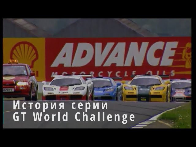 History of GT series or how  Fanatec GT World Challenge Powered by AWS will be created