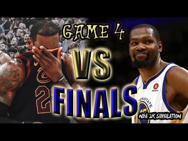 Golden State Warriors vs Cleveland Cavaliers - FULL GAME | Game 4 | jun 8 | FINALS | NBA 2K18