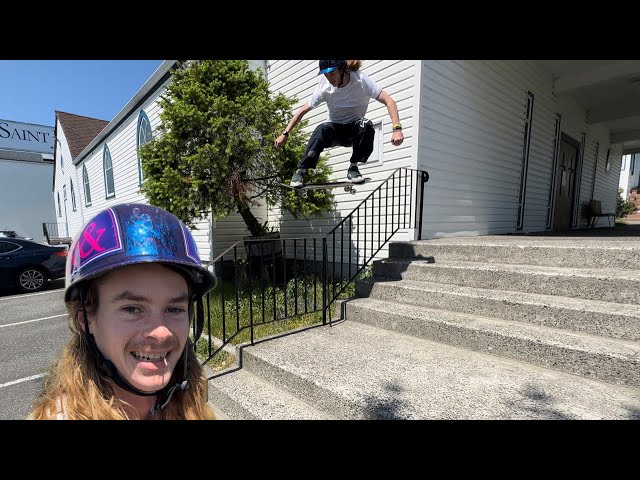 Skating Andy Anderson’s Childhood Skate Spots @NkaVidsSkateboarding