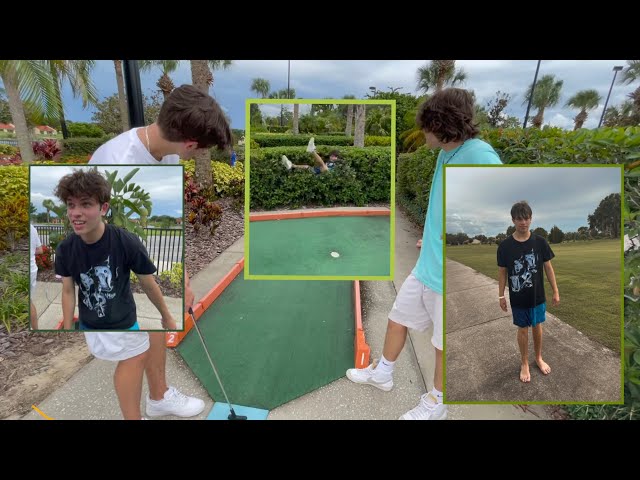 We played punishment mini golf - Sturniolo Triplets