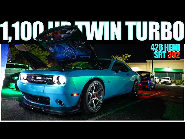 1,100HP TWIN TURBO Dodge Challenger 426 HEMI.... 🔥🔥🔥