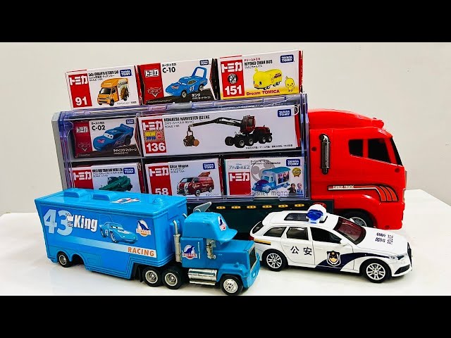 Box Full Of Model Car: Porsche, Nissan, Tesla, Maserati, Peugeot, Volvo, Renault, Subaru, Lexus