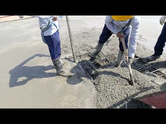 Rcc Lintel Concrete work using Lift and hand trolley