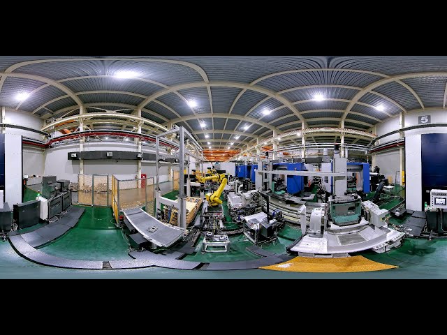 360 Factory Tour(Machine Tools) - Flexible Production Line for Auto Parts