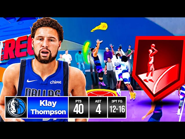 This KLAY THOMPSON BUILD is LETHAL has REC PLAYERS RAGING in NBA 2K25!