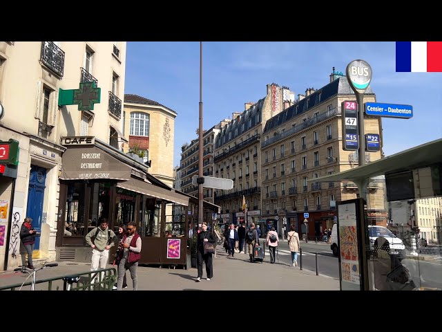 🇫🇷☀️【HDR 4K】Paris Spring Walk - Les Gobelins to Pompidou via Notre Dame (Mar 2024)