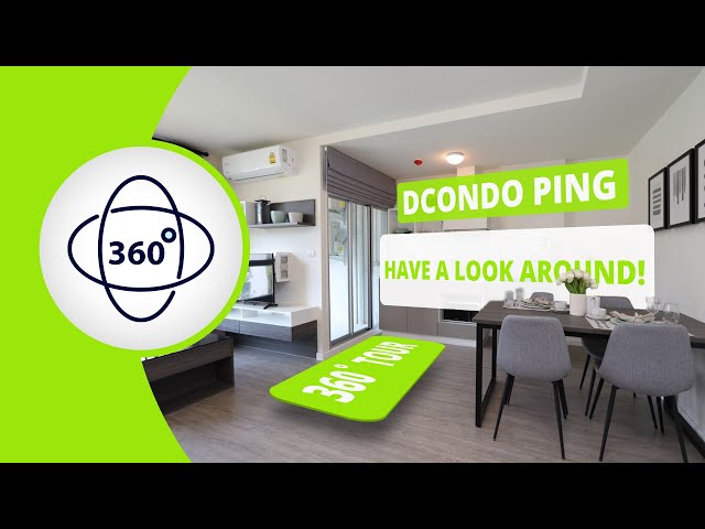 Dcondo Ping Condo  360 Tour!- Have a look around! #PerfectHomes #360tour #Chiangmai