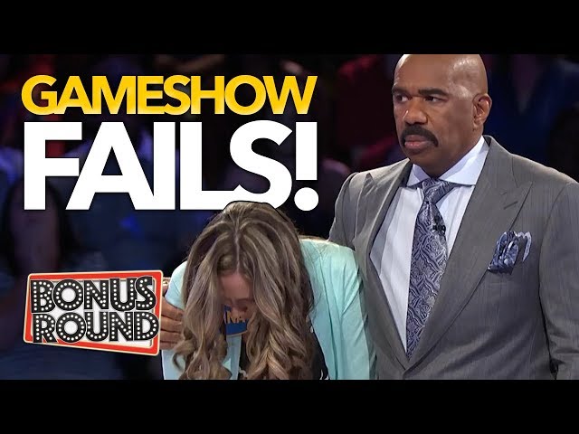 BIGGEST GAMESHOW FAILS EVER! Family Feud, Match Game, Celebrity Name Game! Bonus Round