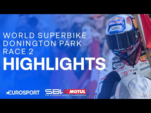 UNSTOPPABLE! 🤩 | World Superbike Championship | FULL Race 2 Highlights Donington Park