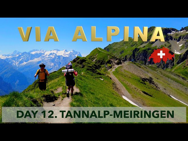 Discovered the Swiss Via Alpina Trail. Tannalp - Meiringen. The Most Beautiful Place in Switzerland