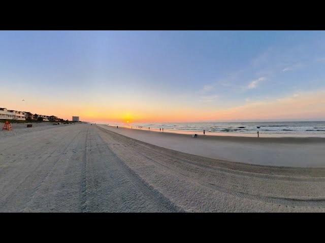 15 Minute Sunrise over the Atlantic Ocean in 360