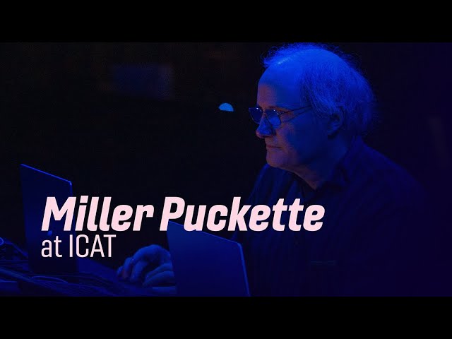 Miller Puckette at ICAT - Full Interview