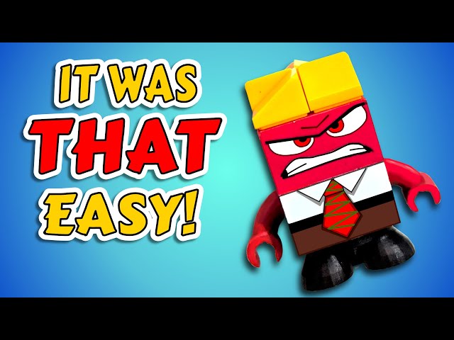 Making The INSIDE OUT Figures That LEGO REFUSED To!