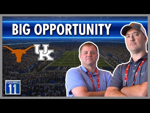 Kentucky can keep bowl hopes alive with upset at Texas + Vince Marrow rumors | 11 Personnel