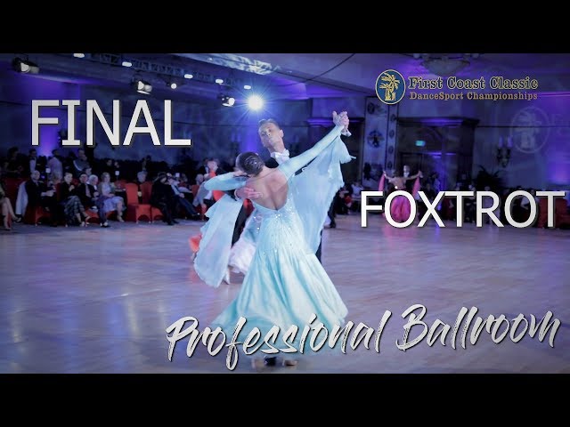 Foxtrot I Open Professional Ballroom Final I First Coast 2019