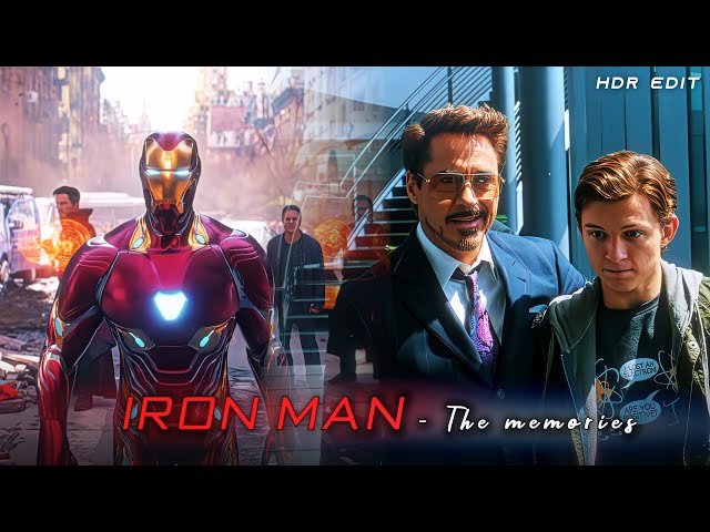 Iron Man [ Tony Stark ] - MISSING YOU Edit ✨❤️‍🩹 | See You Again - Marvel 4K HDR 60FPS