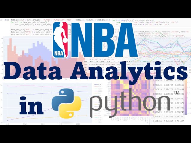 Analyzing NBA Data in Python | NBA Data Analytics Project (part 2/2)