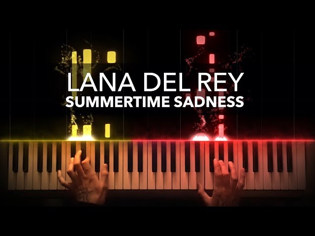 Lana Del Rey - Summertime Sadness | Piano cover