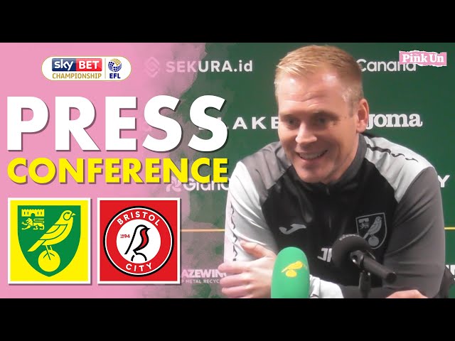 Johannes Hoff Thorup press conference ahead of Bristol City | The Pink Un