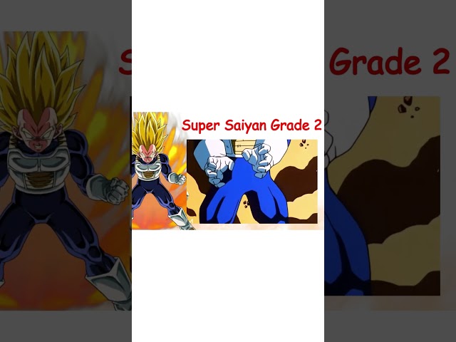 SSJ Grade 2 Explained - Every Super Saiyan Transformation Explained #shorts #dragonball #dbz