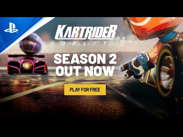 Kart Rider : : Drift Season 2 Trailer PS5 & PS4 Games