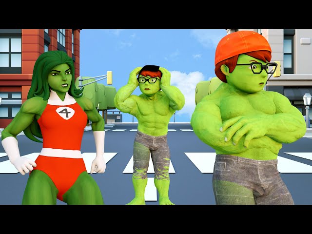 Trouble in Nick Hulk's Minecraft City - Scary Teacher 3D Nick Hulk Vs Zombie