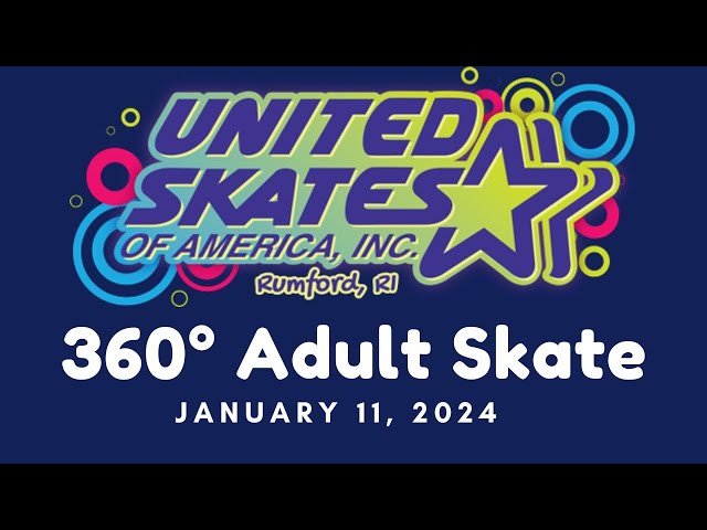 Adult Skate Night at United Skates | Rhode Island | 360° Video