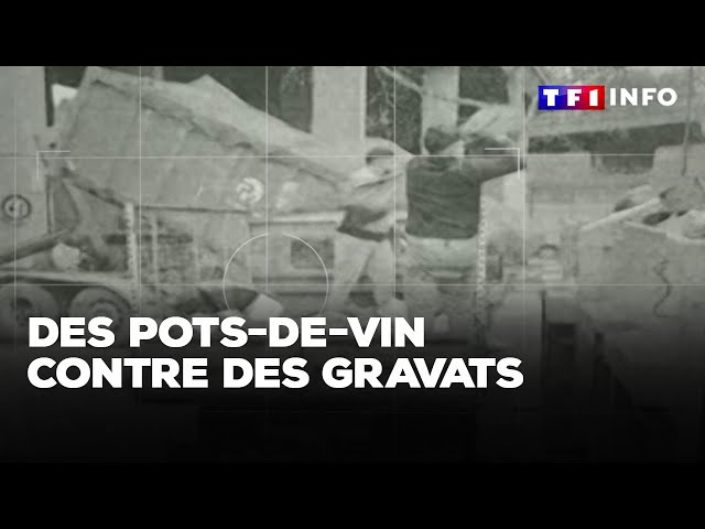 Des pots-de-vin contre des gravats｜TF1 INFO