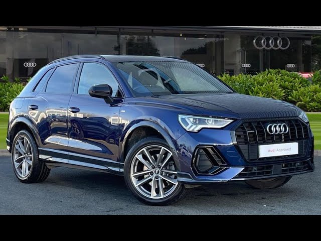 Approved Used Audi Q3 Black Edition 40 TFSI quattro 190 PS S tronic | Stoke Audi | MV22 XSE