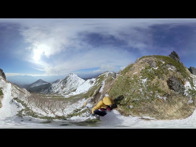 360VR登山 (権現岳）2019_02_23