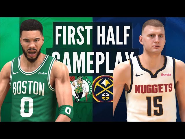 NUGGETS vs CELTICS | NBA PRESEASON | 2K25 PS5 4K ULTRA REALISTIC GAMEPLAY (1ST HALF)