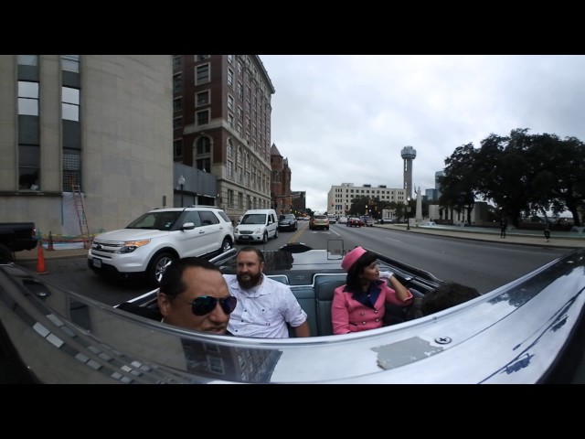 4K 360 View Part 64 Dealey Plaza tour Nov 22, 1963 with a guest from Tennessee