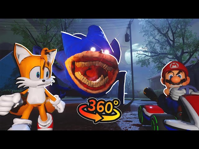 Sonic Tapes 360° Chase Tails ft. Mario Part 2