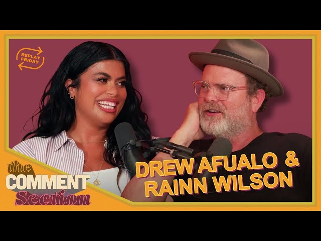 THE OCEAN HEALED MY RABIES Ft. Rainn Wilson | Drew Afualo | The Comment Section Ep. 128