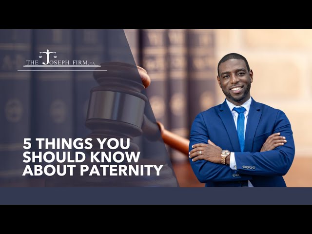 5 things you should know about Paternity