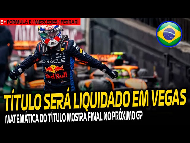 MAX COM GRANDES CHANCES DE SER CAMPEÃO EM LAS VEGAS / MERCEDES MULTADA / FORMULA E / FERRARI