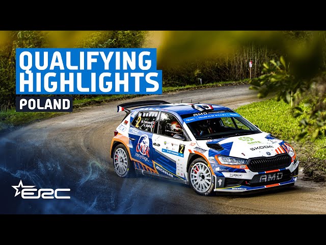 Qualifying Highlights | ERC Rally Silesia 2024