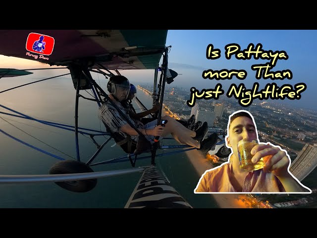 PATTAYA IS NOT JUST FOR PARTY - PARAMOTOR SAILING 4K 🇹🇭