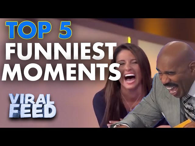 TOP 5 FUNNIEST FAMILY FEUD MOMENTS | VIRAL FEED