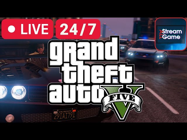 🔴 LIVE 24/7 from GTA V | GTA 5 and GTA Online World of Chaos