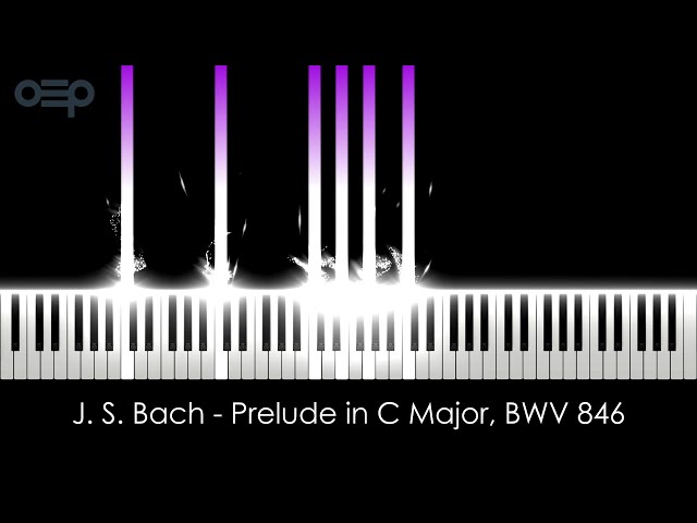 J. S. Bach - Prelude in C Major, BWV 846 | Classical Piano Music