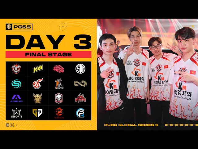 PUBG Global Series 5 Final Stage DAY 3